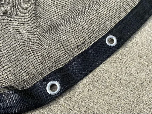Miniatura 6 de Winter Block Red de hojas para piscinas elevadas, se adapta a ovaladas de 15 x 30 pies, duradero, material de polietileno tejido con borde