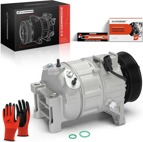 Miniatura 10 de A-Premium Compresor de A/C con embrague, compatible con 92600-JA100, compatible con Nissan Altima 2007-2012 3.5L (no compatible con 2.5 litros)