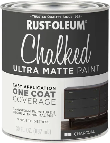 Miniatura 78 de Rust-Oleum - Pintura a la tiza en aerosol ultramate de 12 onzas (paquete de 1), color carbón, 302590