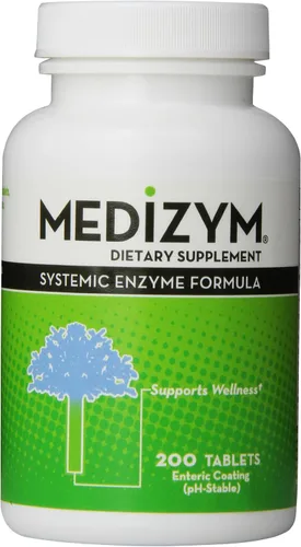 Medizym Naturalmente vitaminas, enzima sistémica, apoyo para una respuesta saludable a la inflamación, sistema inmunológico y articulaciones con