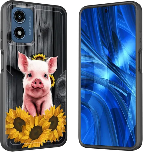 Miniatura 161 de Funda para Moto G 5G 2023, [probada en caídas de grado militar], resistente, resistente, resistente, a prueba de golpes, funda protectora