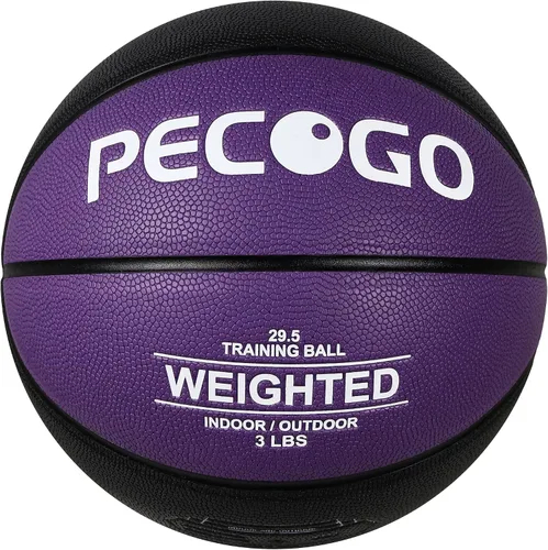 Baloncesto de entrenamiento con peso de tamaño 6/7 (2.2/3/3.3 libras) – Baloncesto pesado para interiores y exteriores para driblar, pasar, rebotar