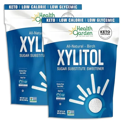 Miniatura 9 de Health Garden Edulcorante de xilitol de abedul, 50 paquetes – Sustituto de azúcar de xilitol 100% derivado de abedul para hornear y café, reemplazo