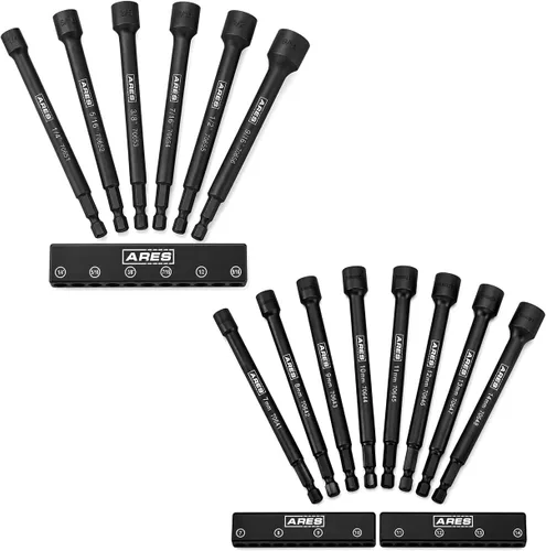 Miniatura 11 de ARES 70652-5/16 pulgadas Destornillador Magnético de Tuercas de Impacto - Colocador de Tuercas Grado Impacto con Imán de Resistencia Industrial