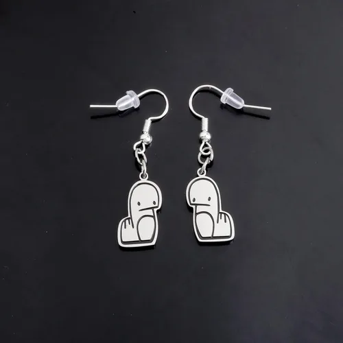 Miniatura 3 de Stay Merch Bang Chan Dino Gift SKZ Bang Chan Dinosaur Worm Kpop Pendientes