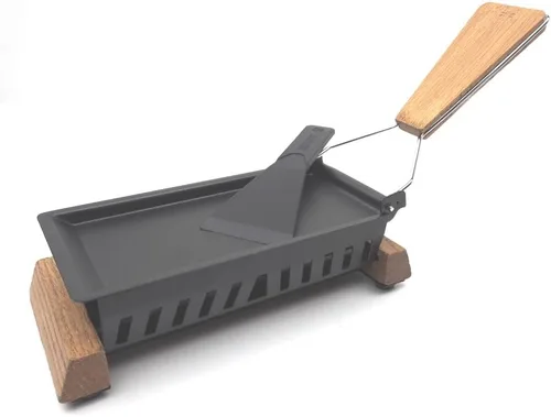Cilio Formaggio Raclette, 7.5 x 3.5 pulgadas, negro