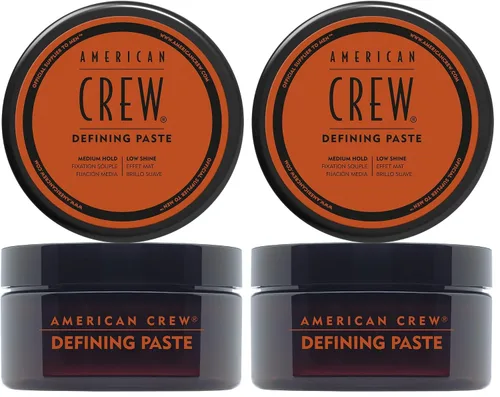 Miniatura 2 de American Crew Pasta para definir el cabello para hombres (versión antigua), gel para el cabello de fijación media con bajo brillo, 3 onzas