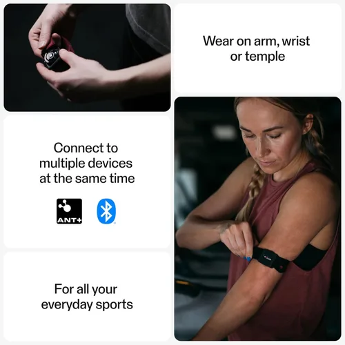 Miniatura 3 de Polar Verity Sense - Optical Heart Rate Monitor Armband - ANT+, Dual Bluetooth Rojo