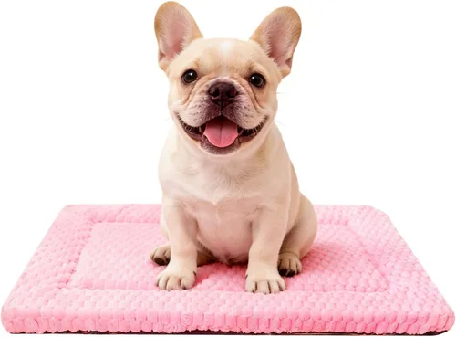 Miniatura 18 de Tapete de Cama para Perro - Tapetes de Cama Reversibles para Jaula de Perro, Suave y Transpirable, Almohadilla para Perrera, Cama de Jaula Duradera