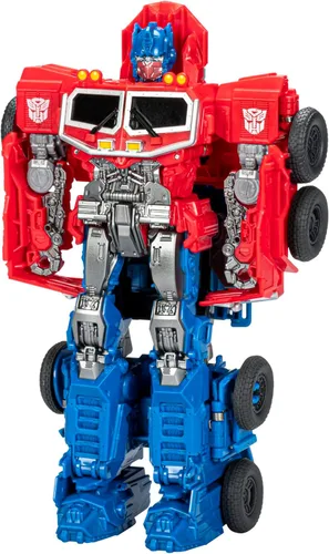 Transformers Bumblebee Cyberverse Adventures Dinobots Unite Smash Changer Optimus Prime figura de acción, juguetes para niños y niñas de 6 años y