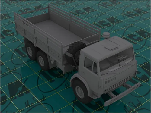 Miniatura 10 de ICM Models 1/35 Kit de modelo de camión del ejército soviético de seis ruedas