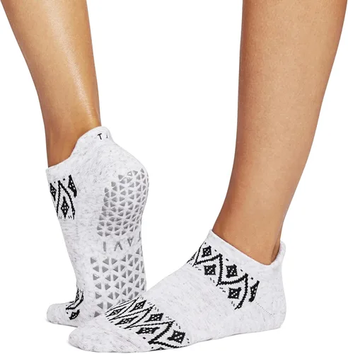Miniatura 38 de TAVI - Calcetines de agarre inteligente para mujer, pilates, pantuflas, yoga y ballet, barre