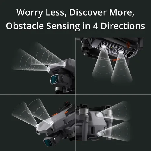 Miniatura 5 de DJI Air 2S, dron con cámara de cardán de 3 ejes, video 5.4K, sensor CMOS de 2,5 cm, detección de obstáculos en 4 direcciones, tiempo de vuelo de 31