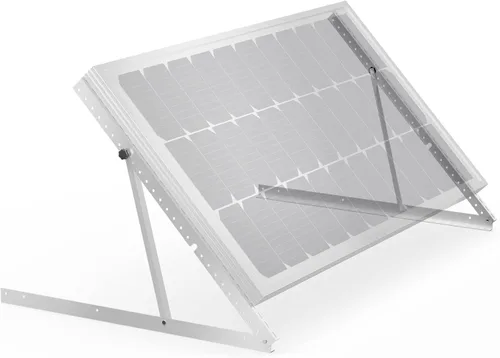 Miniatura 10 de BougeRV Soportes de montaje para panel solar ajustables de 28 pulgadas con patas inclinables plegables, soporte de montaje para paneles solares