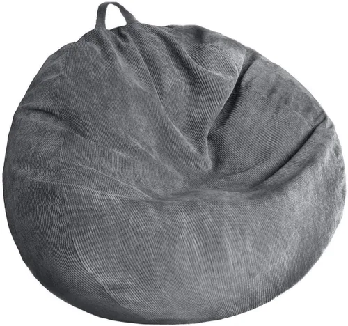 Miniatura 16 de Kisoy Funda para Silla Puf (Sin Relleno) Funda de Almacenamiento de Animales de Peluche para Silla Puf, Camas Perezosas para Mascotas Perros/Gatos.