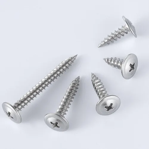 Miniatura 3 de Tornillos para madera de cabeza segmentada Phillips, de acero inoxidable 410, metal autorroscante rápido, 400 unidades, de 1/2 pulgadas, #8 Plateado