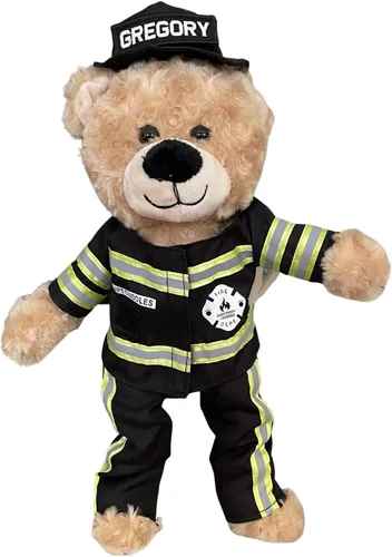 Miniatura 12 de Oso de peluche personalizado de la Fuerza Aérea de ZZZ Bears, regalo para graduados de campo de entrenamiento, veteranos y seres queridos