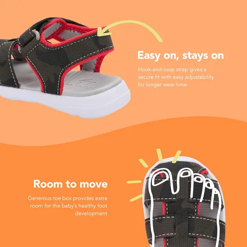 Miniatura 5 de See Kai Run Cyrus FlexiRun - Sandalias deportivas para niños con punta cerrada