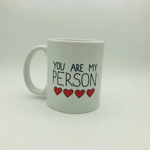 Miniatura 3 de Taza de café A003 You Are My Person, taza de té, regalo para novio, regalo para novia, regalo divertido para un ser querido, taza de cerámica de 11