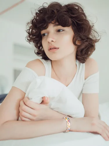 Miniatura 2 de Corlorful - Pulsera de resina acrílica para mujer, pulsera de plástico ajustable