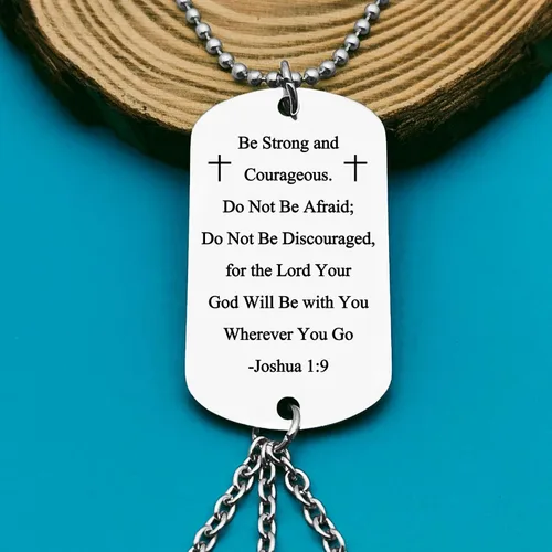 Miniatura 5 de Accesorios cristianos para colgar en el espejo retrovisor, regalo religioso inspirador para el espejo del automóvil, versículo de la Biblia, oración