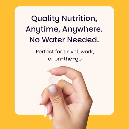 Miniatura 8 de EZ Melts Folato soluble 1,667 mcg DFE - Suplemento de folato metilado - Salud del corazón y desarrollo fetal saludable - Sin OMG, vegano y sin