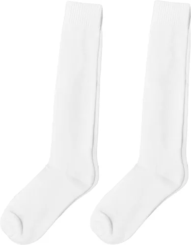 Miniatura 9 de LEONARK 2 pares de calcetines de esgrima para espada, sable y papel de aluminio, medias protectoras de algodón para esgrima unisex para niños