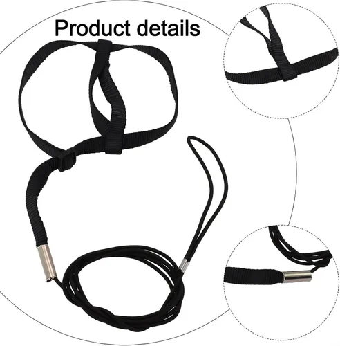 Miniatura 5 de Minhe Adjustable Parrot Bird Harness Leash for Training and Outdoor Adventures with Comfortable Nylon Strap(M)