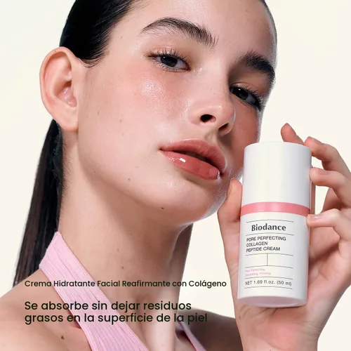 Miniatura 3 de BIODANCE Crema de péptidos de colágeno que perfecciona los poros, hidratante, regordecedora, cuidado de los poros, hidratante facial reafirmante