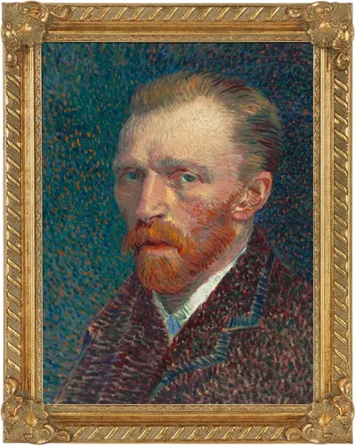 Miniatura 16 de Marco dorado antiguo para lienzo estirado de 8 x 10, marco de pintura barroca de madera maciza para retratos, paisajes, impresiones de arte