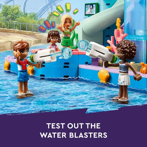 Miniatura 4 de LEGO Friends Parque Acuático de Heartlake City - Juguete de Construcción para Juego Simulado con Figuras y Sets de Juego para Niñas y Niños, Edades