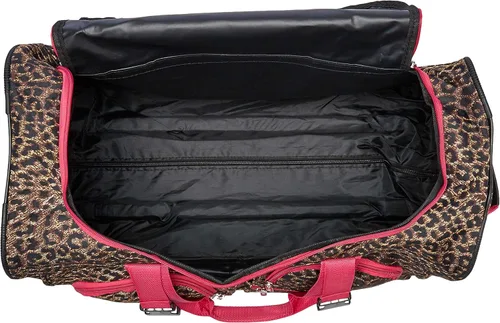 Miniatura 5 de Valija de viaje con ruedas, de 22 pulgadas, de Rockland, Pink Leopard), PRD322-PINKLEOPARD