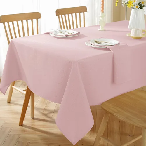 Miniatura 18 de SASTYBALE Juego de 4 servilletas de lino sintético, sin arrugas, lavables, de tela suave, texturizada, para comedor, cena, fiesta, boda, vacaciones