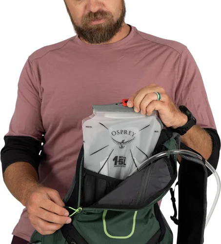 Miniatura 11 de Osprey Escapist Velocity - Mochila de hidratación para bicicleta (6 litros), con depósito hidruálico