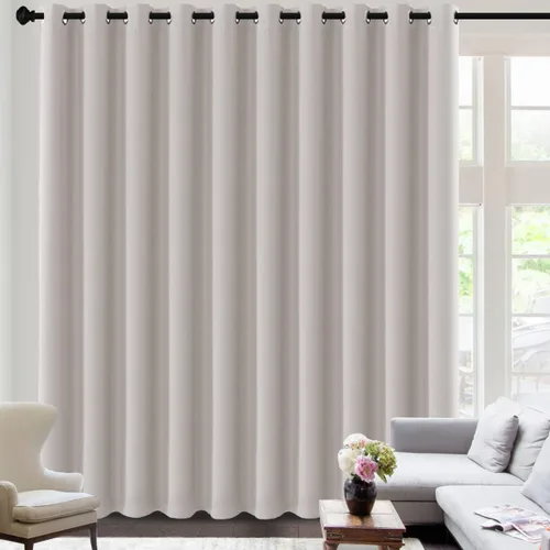 Miniatura 198 de H.VERSAILTEX - Cortinas blackout con aislamiento térmico y ojales en la parte superior, para patios, puertas correderas y división de habitaciones