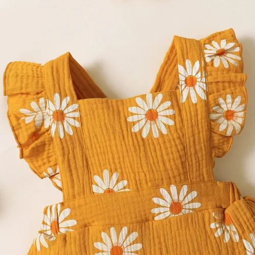 Miniatura 5 de PATPAT Conjunto de mameluco para bebé recién nacido, 2 piezas, 100% algodón
