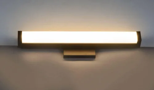 Miniatura 4 de Maxim 52000BZ Spec Collection - Lámpara LED regulable de 18 pulgadas para tocador de baño, I 3500 K, bronce, moderna y contemporánea, perfecta