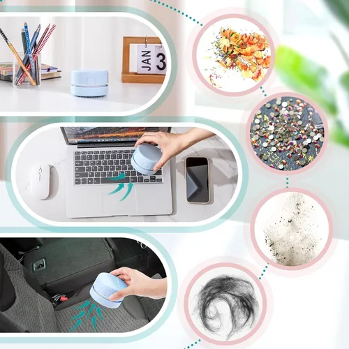 Miniatura 5 de Honoson 2 piezas de herramienta de pintura de diamante taladro más rápido recolector para diamantes derramados accesorios de pintura 5d limpiador