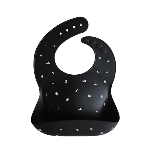 Miniatura 10 de Mushie - Babero de silicón para bebé, ajustable y resistente al agua (barro)