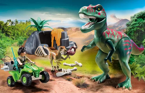 Miniatura 2 de Playmobil Explorer Quad con T-Rex