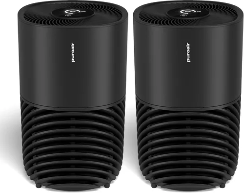 Miniatura 10 de PuroAir Purificadores de aire inteligentes 130i para alergias de mascotas en el hogar, filtro HEPA + CarbonTech hasta 500 veces más fuerte, limpia