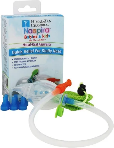 Himalayan Chandra Naspira, Neilmed, Aspirador nasal oral, bebés y niños, 1 unidad