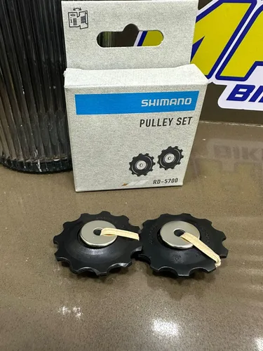 Miniatura 3 de Shimano Polea de tensión y polea guía para RD-5700 Polea de cambio trasero Polea de engranaje, polea de cambio trasero