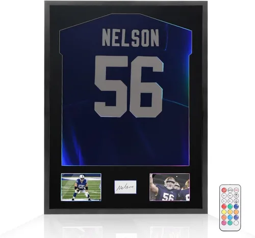 Miniatura 9 de SNAIL Estuche de Exhibición para Camiseta con Marco Grande, Caja de Sombra, Marcos Bloqueables con Protección UV, Acrílico para Béisbol, Baloncesto