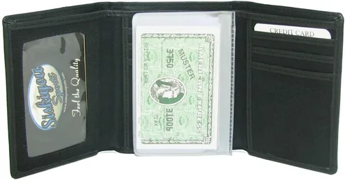 Miniatura 2 de Siskiyou Sports NFL unisex Leather Tri-fold Wallet