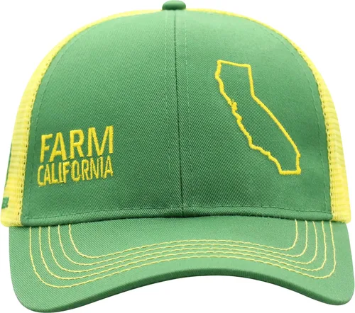 Miniatura 42 de John Deere Gorra de béisbol con logotipo y malla trasera con contraste, para hombre