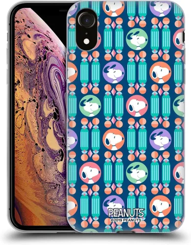 Miniatura 64 de Head Case Designs Snoopy Deco Dreams - Funda de gel suave con licencia oficial de Peanuts Blue Pattern compatible con Apple iPhone 7 Plus/iPhone 8