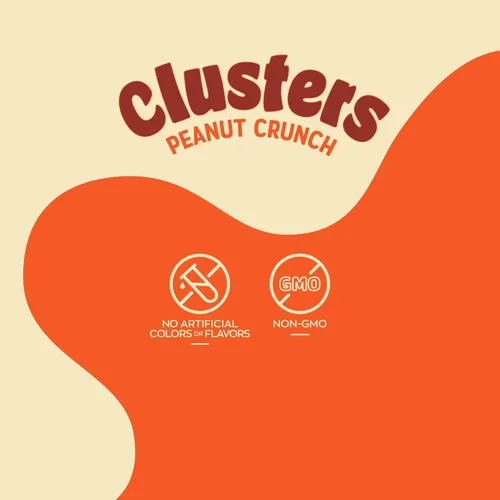 Miniatura 4 de Nature’s Garden Clusters de maní crujiente, bolsa de 32oz – Grandes bocados de mezcla de frutos secos y pretzel con almendras, nueces pecanas