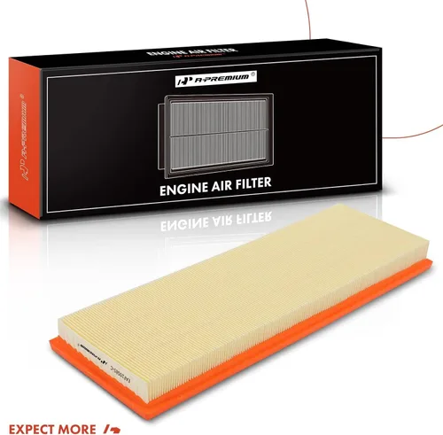 Miniatura 8 de A-Premium Filtro de aire de motor compatible con Volkswagen Beetle, Golf, Jetta, Passat, Rabbit, 2005-2014, L5 2.5L, panel flexible, repuesto #