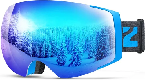 Miniatura 10 de ZIONOR X4 Ski Goggles Magnetic Lens - Snowboard Goggles for Men Women Adult - Snow Goggles Anti-fog UV Protection
